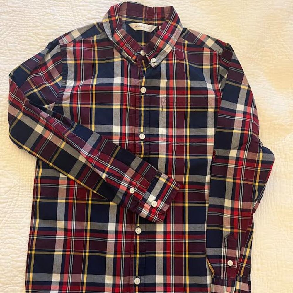 EUC Janie & Jack Button Down Shirt